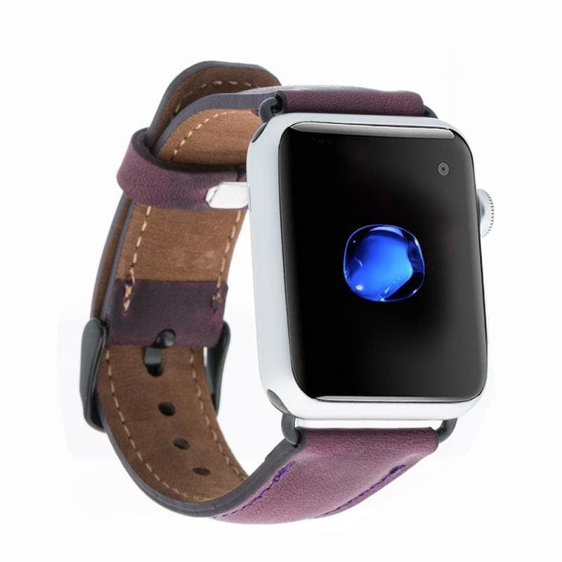 Classic Genuine Leather Apple Watch Band