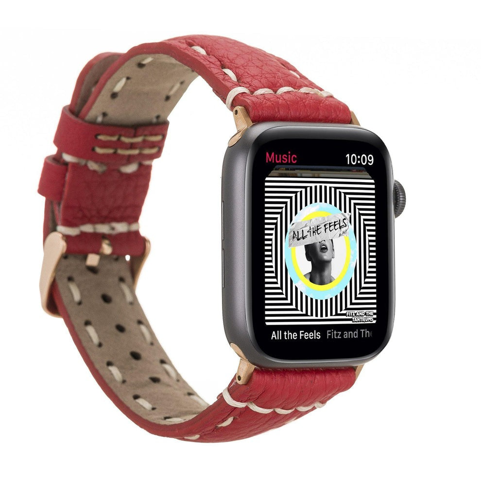 Classic Genuine Leather Apple Watch Band
