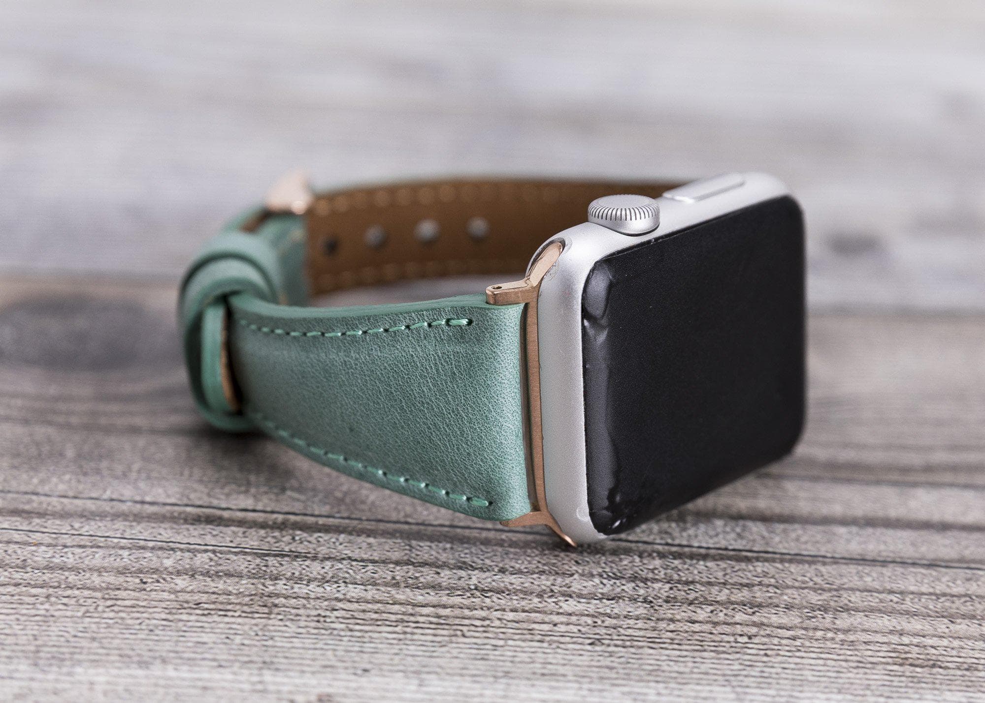 Slim Genuine Leather Apple Watch Band
