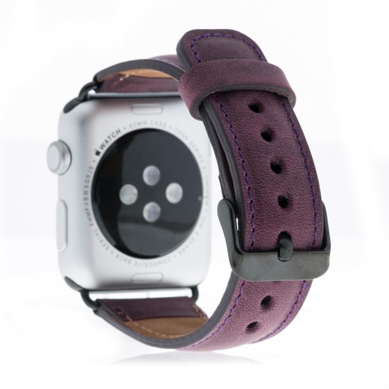 Classic Genuine Leather Apple Watch Band