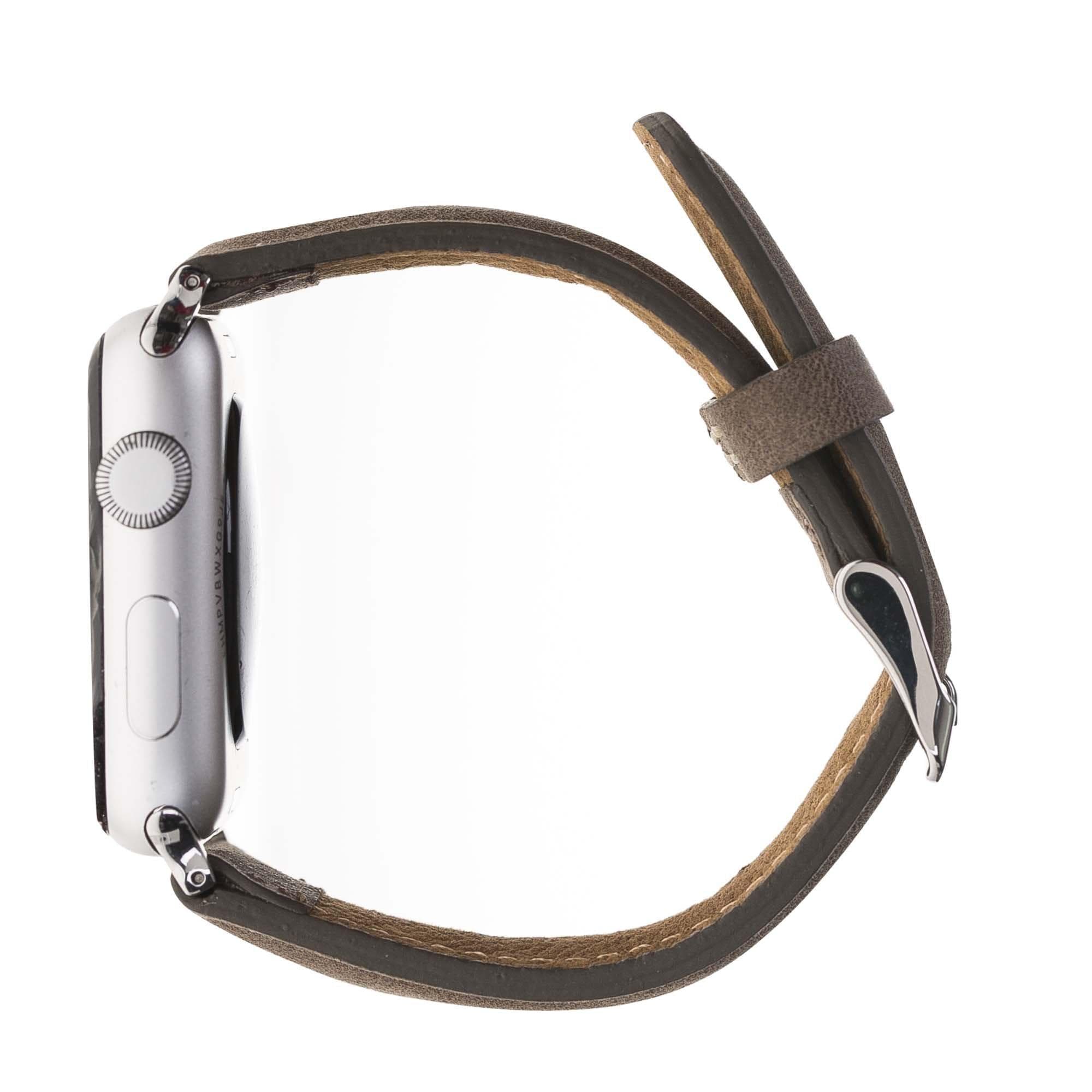 Classic Genuine Leather Apple Watch Band