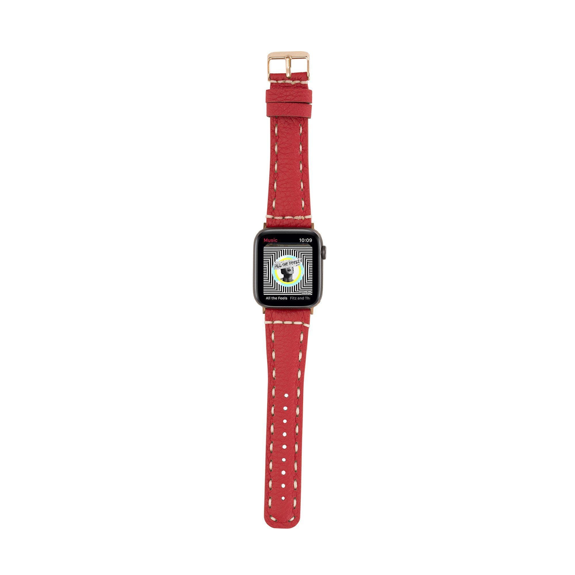 Classic Genuine Leather Apple Watch Band