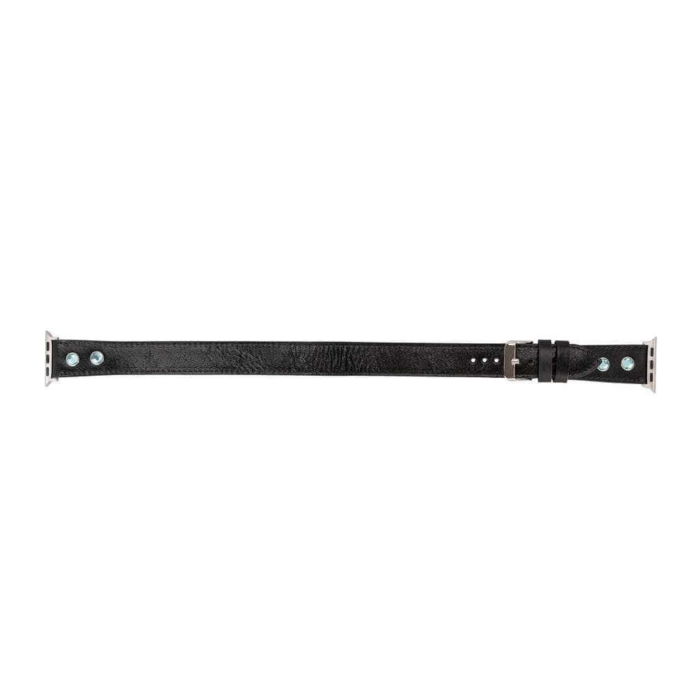Solitare Double Tour Leather Apple Watch Band