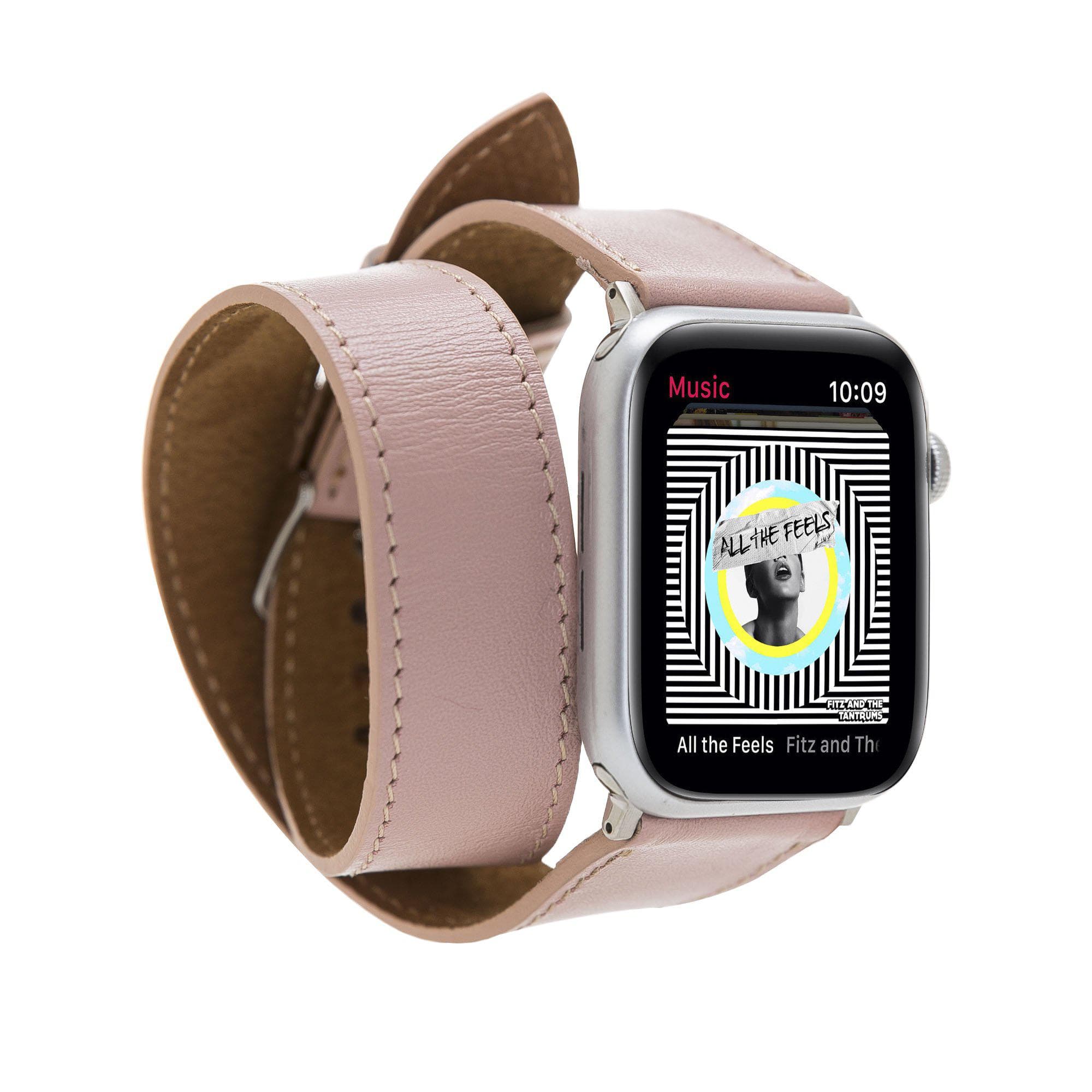 Double Tour Genuine Leather Apple Watch Band