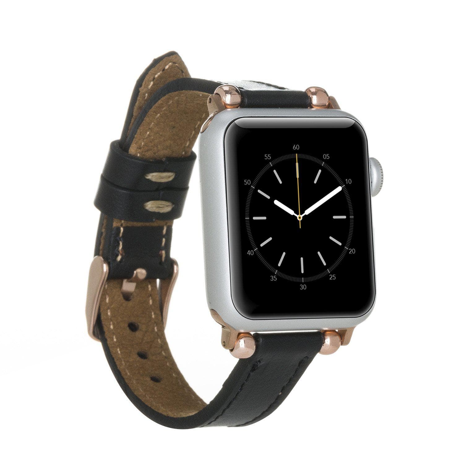 Seamy Genuine Leather Apple Watch Band