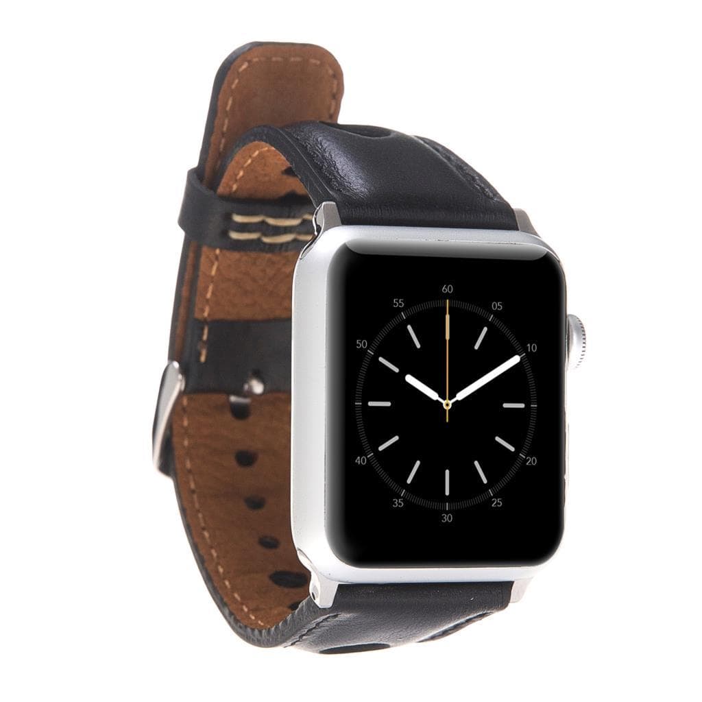 Holo Genuine Leather Apple Watch Band