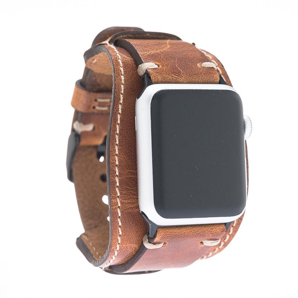 Pulsar Cuff Genuine Leather Apple Watch Band