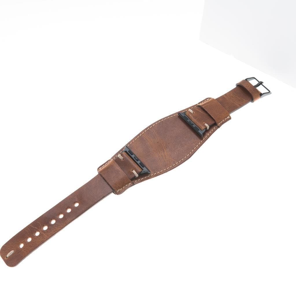 Pulsar Cuff Leather Apple Watch Band