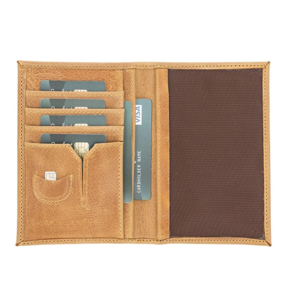 Leather Passport Holder - saracleather