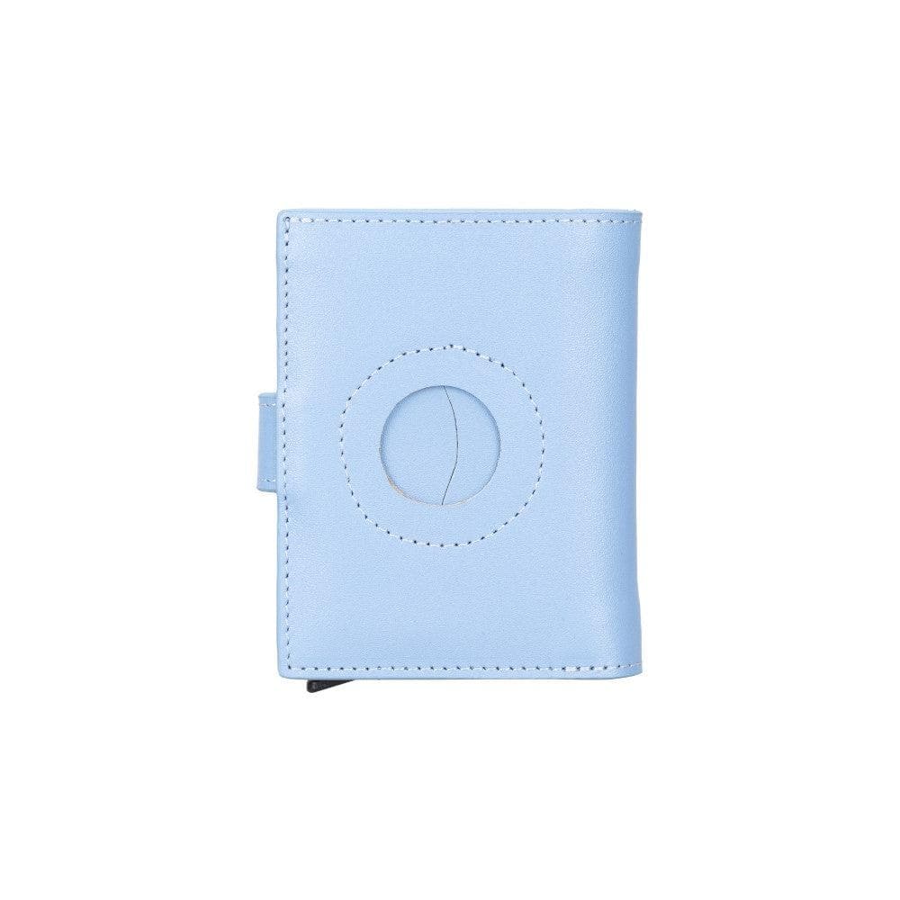 Palertag Zip Mechanical Leather Card Holder with AirTag Slot - saracleather