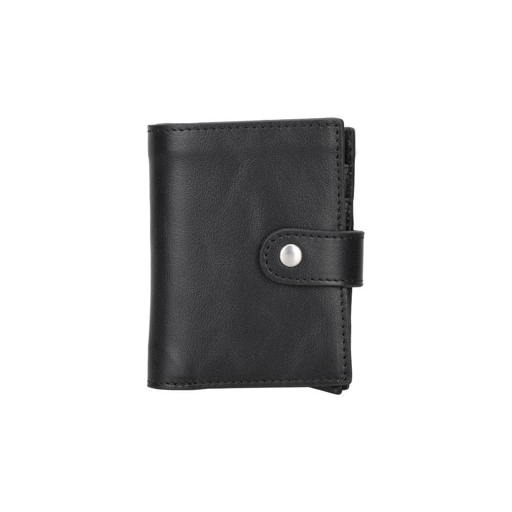 Palertag Zip Mechanical Leather Card Holder with AirTag Slot - saracleather