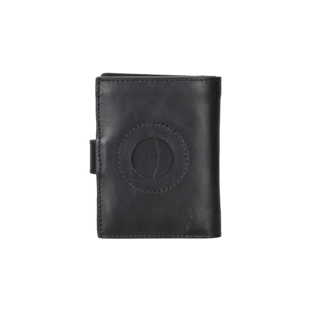 Palertag Zip Mechanical Leather Card Holder with AirTag Slot - saracleather