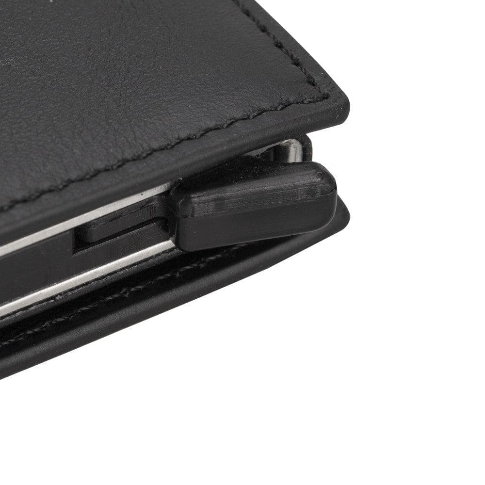 Palertag Zip Mechanical Leather Card Holder with AirTag Slot - saracleather