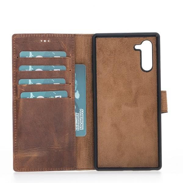 Magic Samsung Galaxy Note 10 Leather Detachable Wallet Case