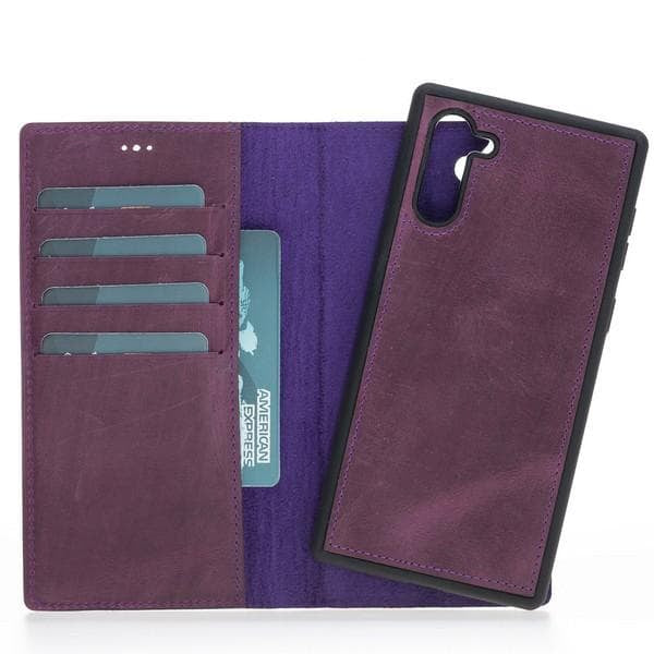 Magic Samsung Galaxy Note 10 Leather Detachable Wallet Case
