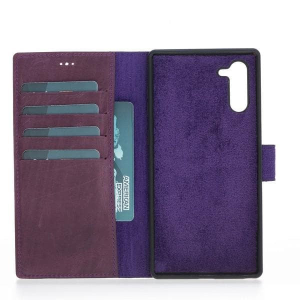 Magic Samsung Galaxy Note 10 Leather Detachable Wallet Case