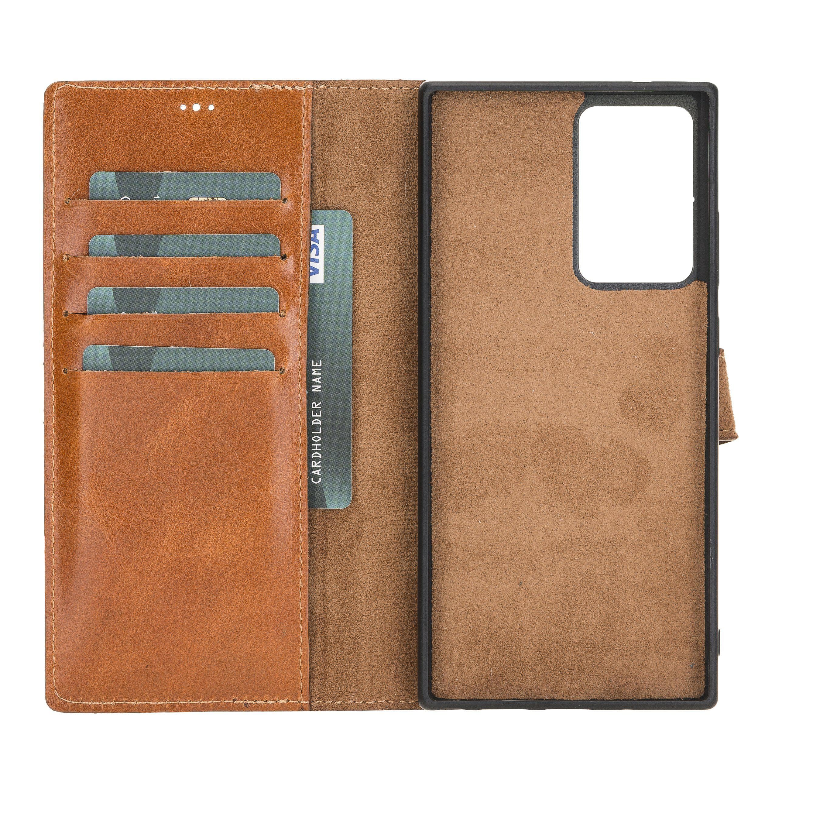 Magic Samsung Galaxy Note 20 Ultra Leather Detachable Wallet Case