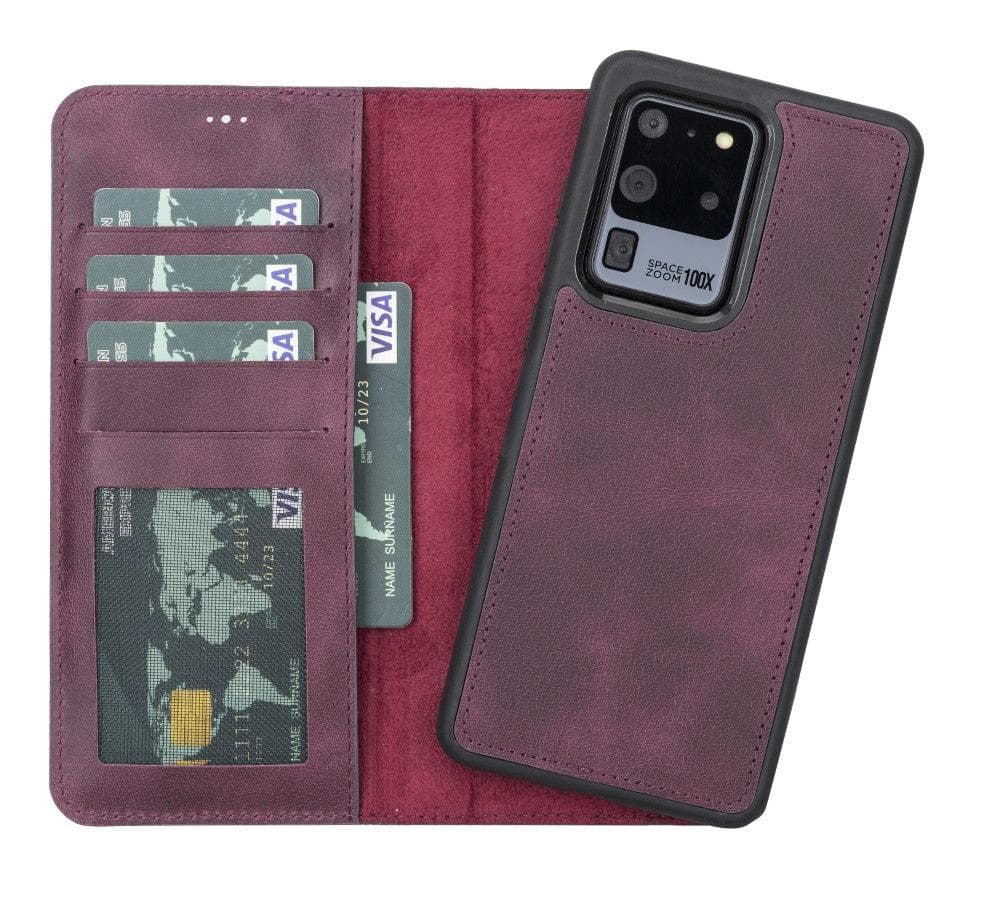 Magic Samsung Galaxy S20 Ultra Leather Detachable Wallet Case