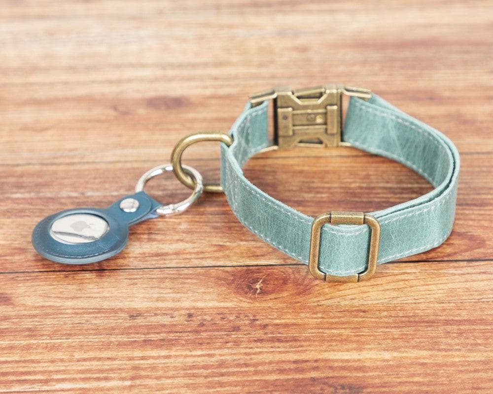 Scobby Leather Dog Collar - saracleather
