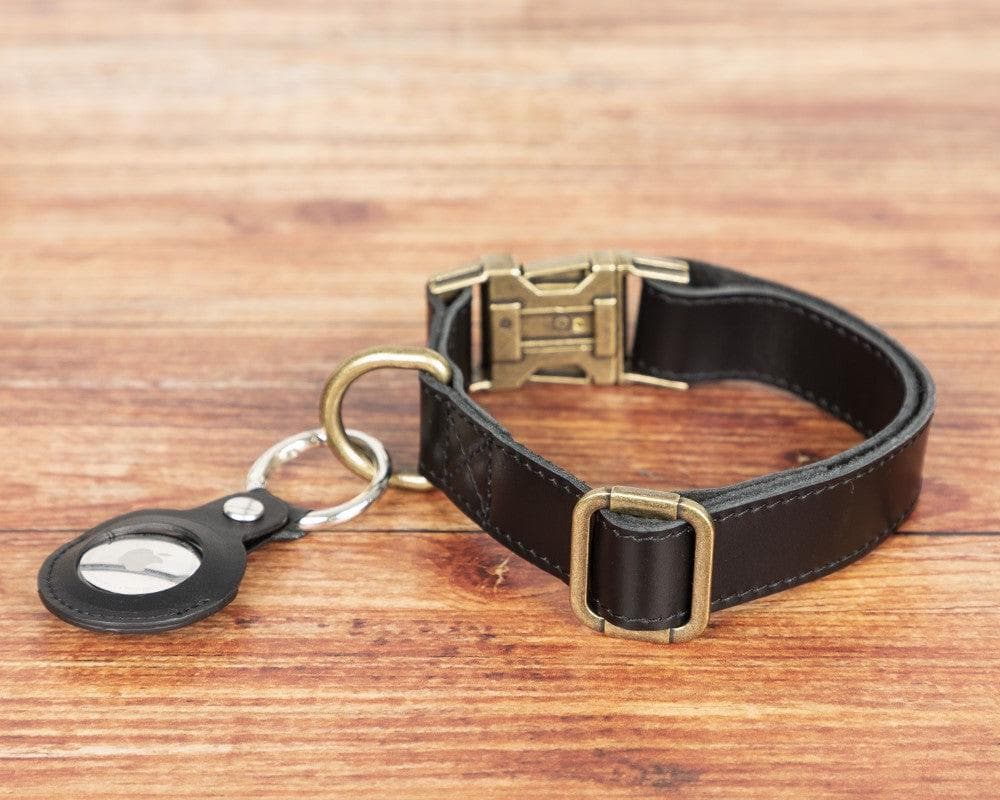 Scobby Leather Dog Collar - saracleather