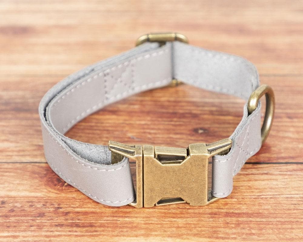 Scobby Leather Dog Collar - saracleather