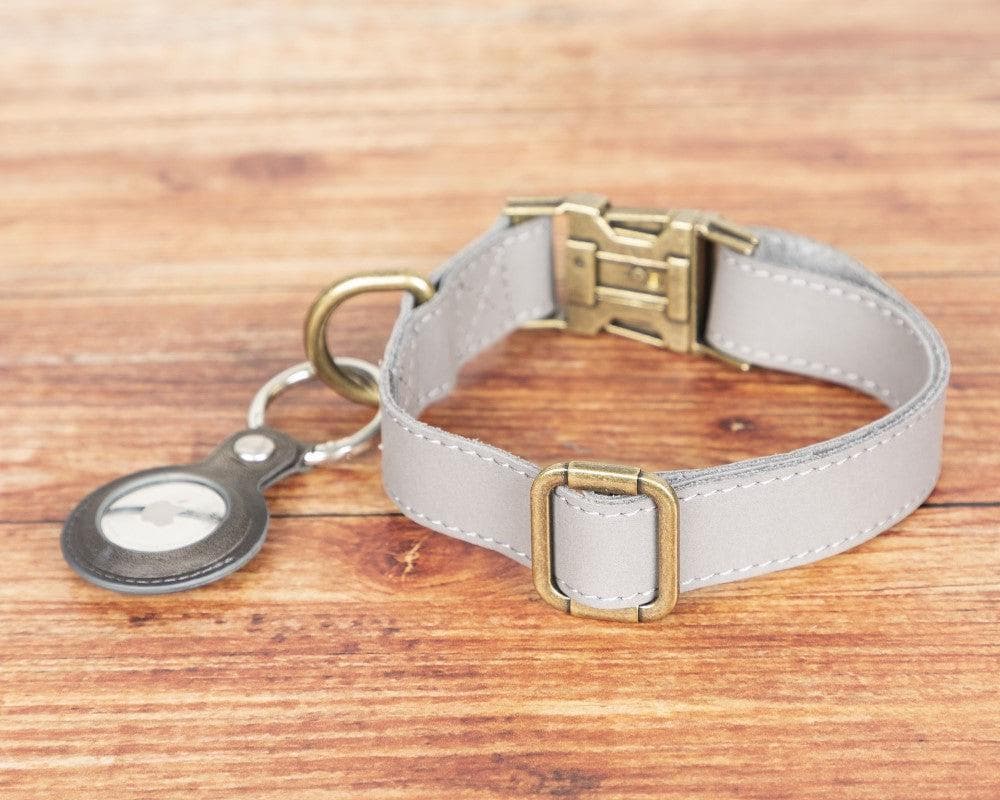 Scobby Leather Dog Collar - saracleather