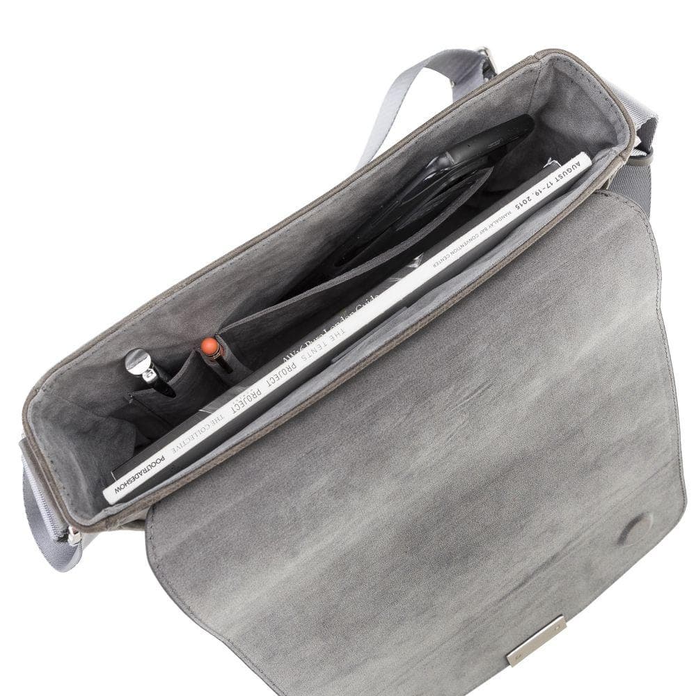 Calisto Leather Messenger Bag