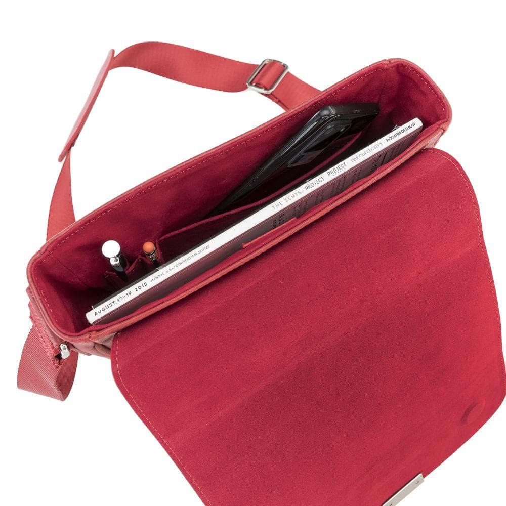 Calisto Leather Messenger Bag