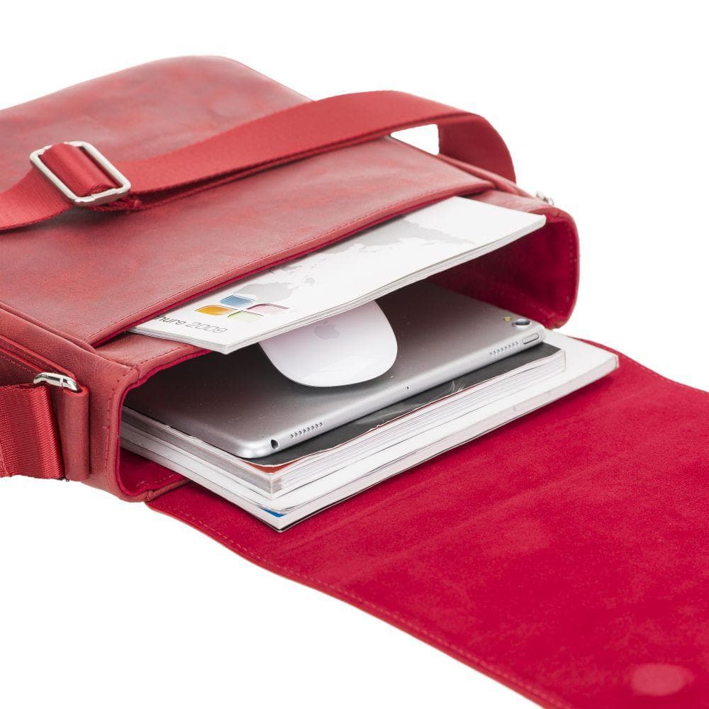 Calisto Leather Messenger Bag