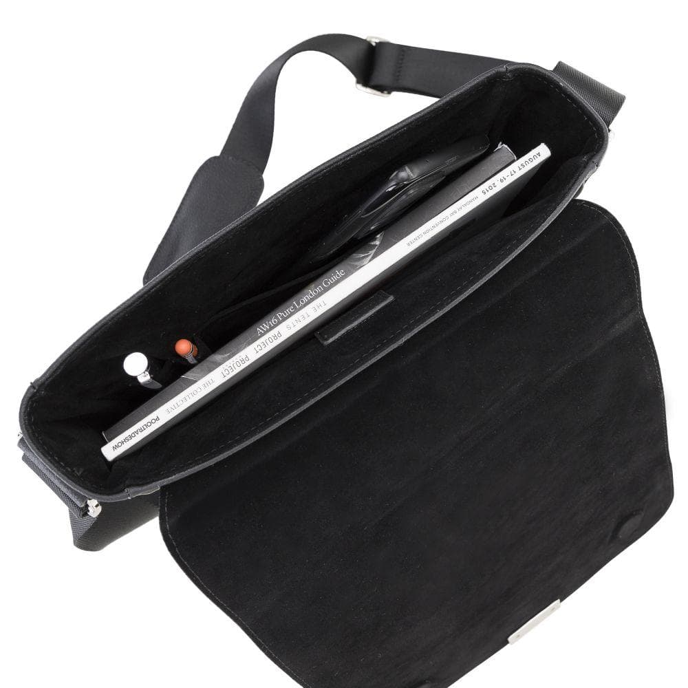 Calisto Leather Messenger Bag