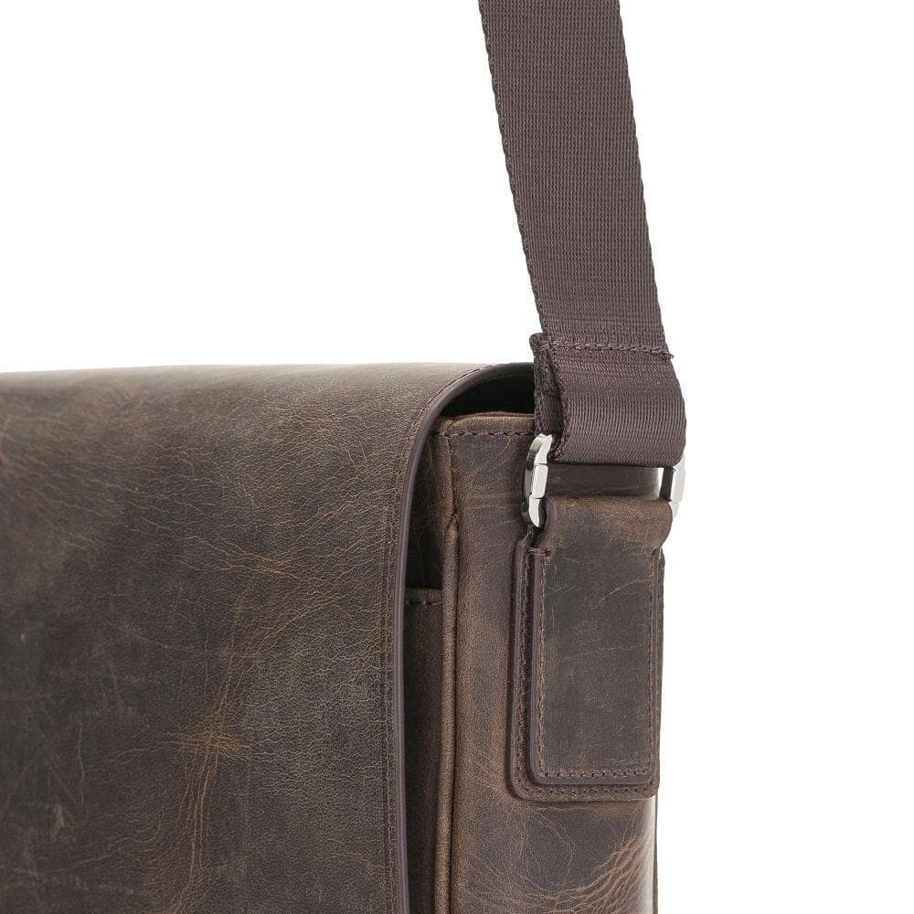Calisto Leather Messenger Bag