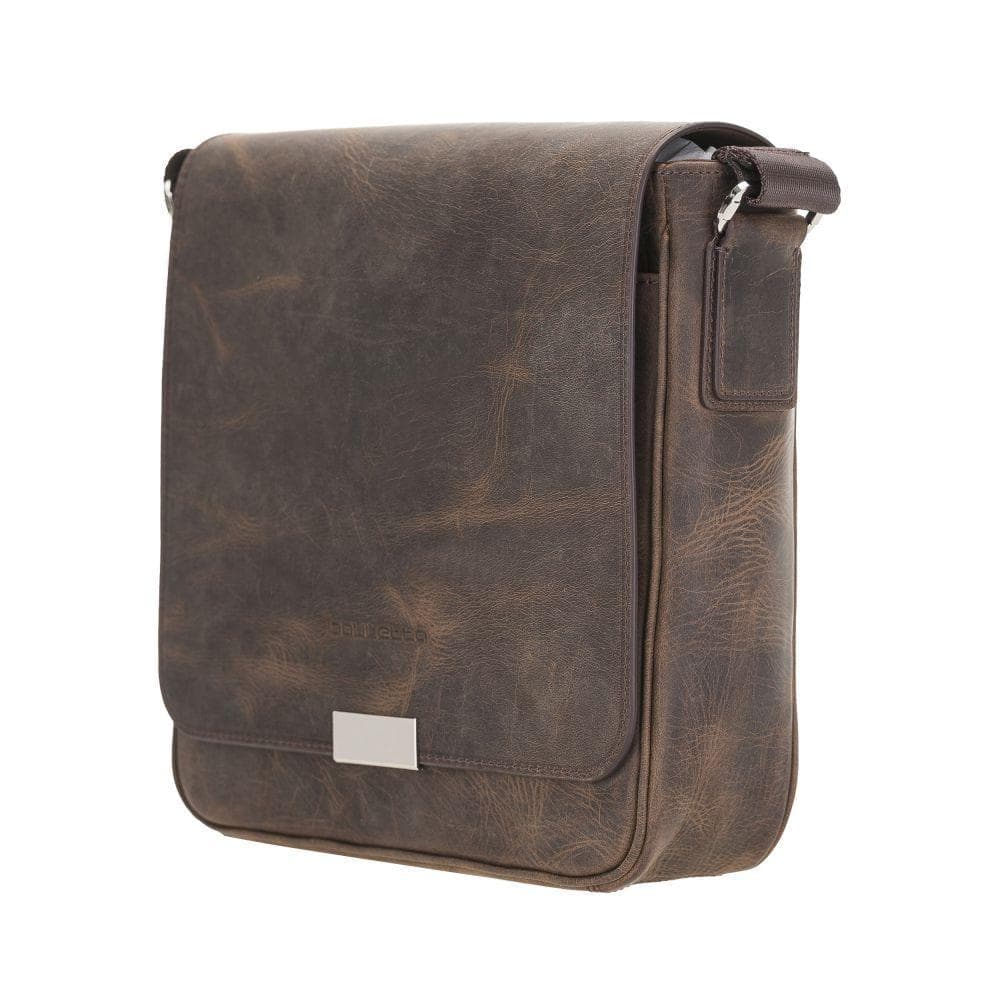 Calisto Leather Messenger Bag