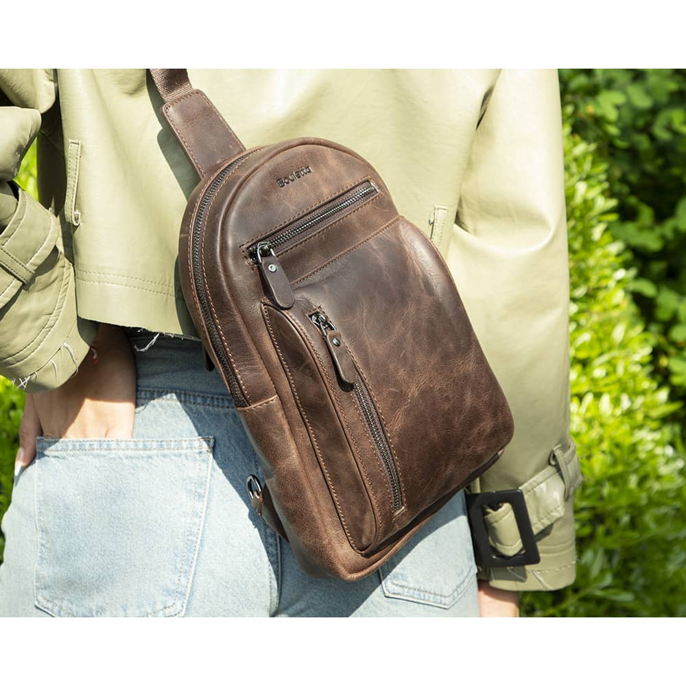 Celion Leather Crossbody Bag