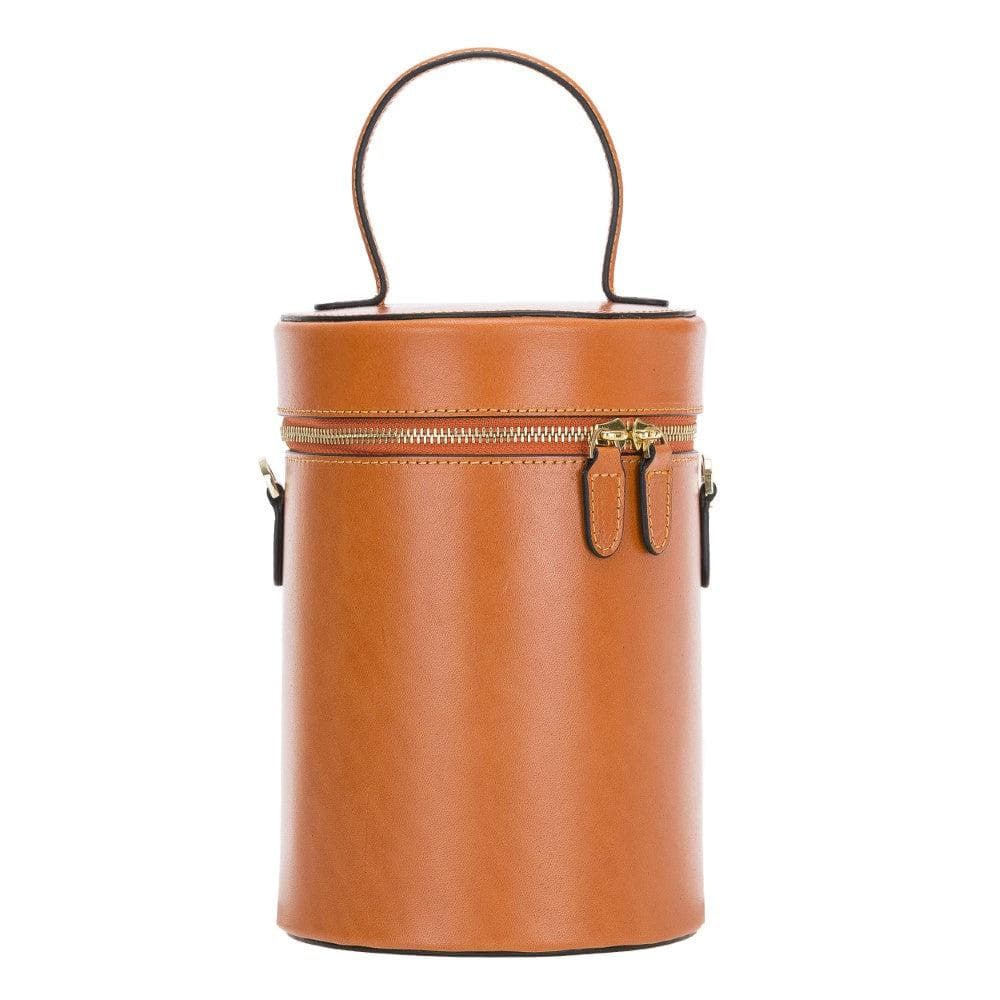 Cylinder Leather Women Bag