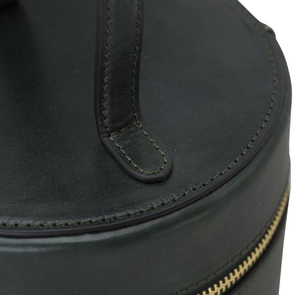 Cylinder Leather Women Bag