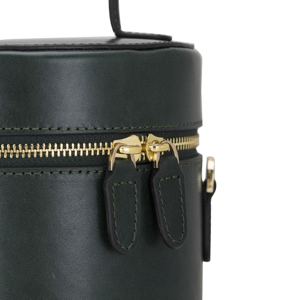 Cylinder Leather Women Bag