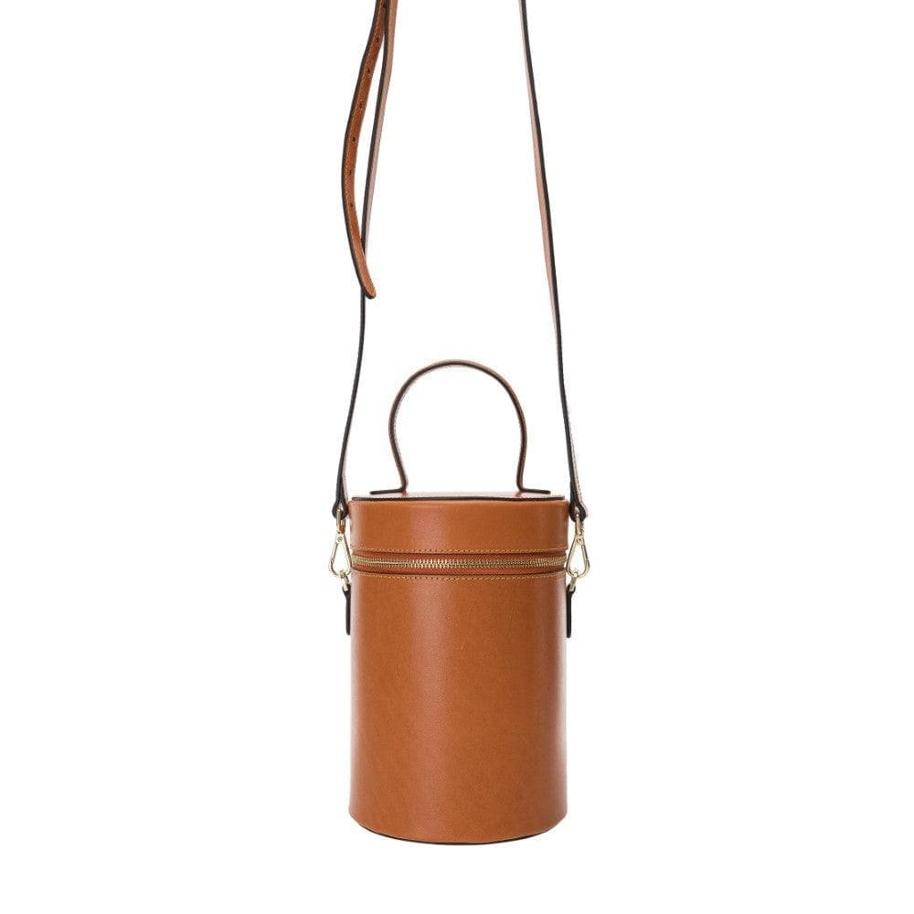 Cylinder Leather Women Bag