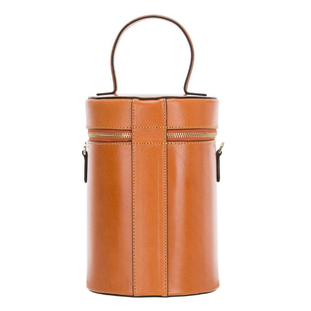 Cylinder Leather Women Bag