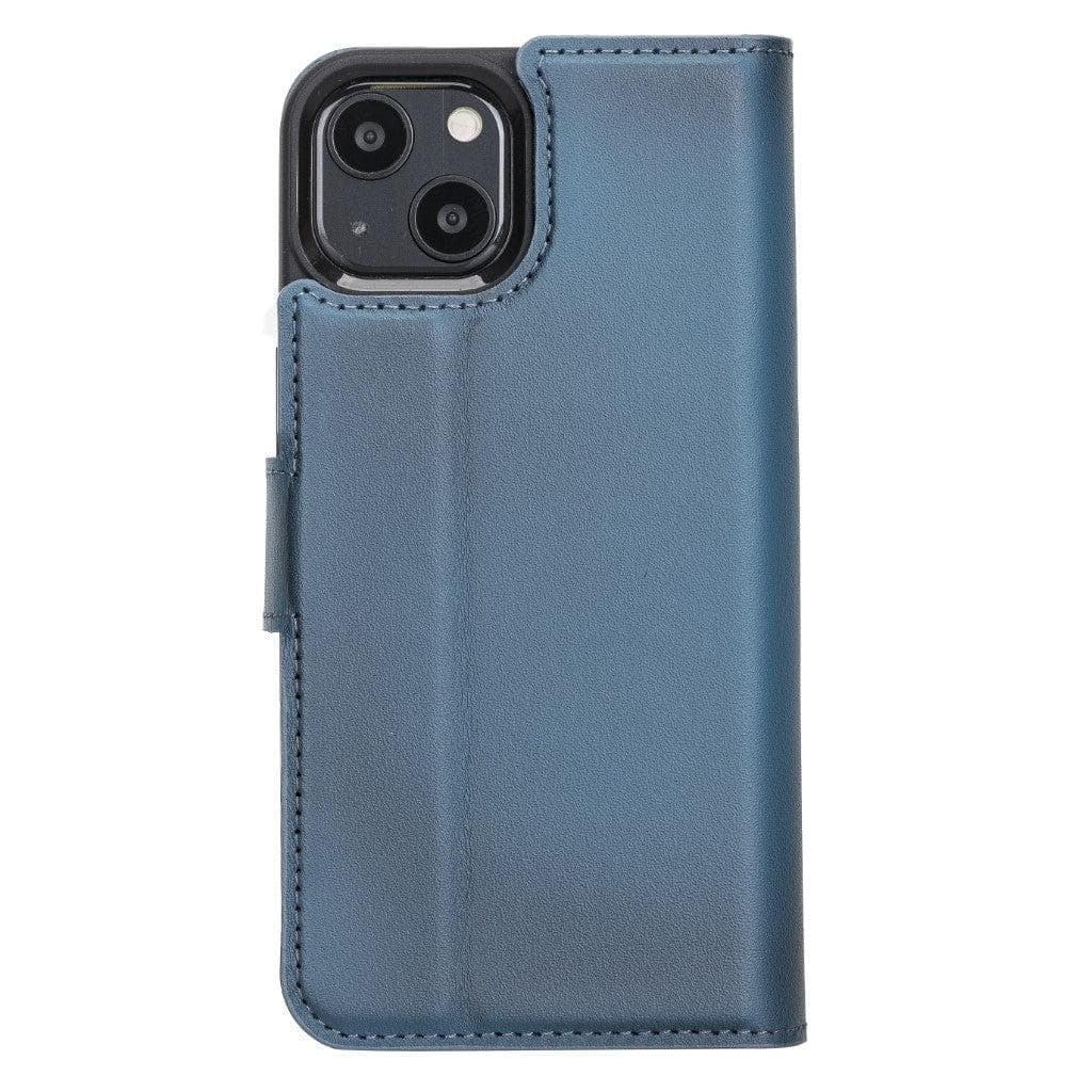 Magic iPhone 13 Pro Max Çıkarılabilir Hakiki Deri Cüzdan Kılıf