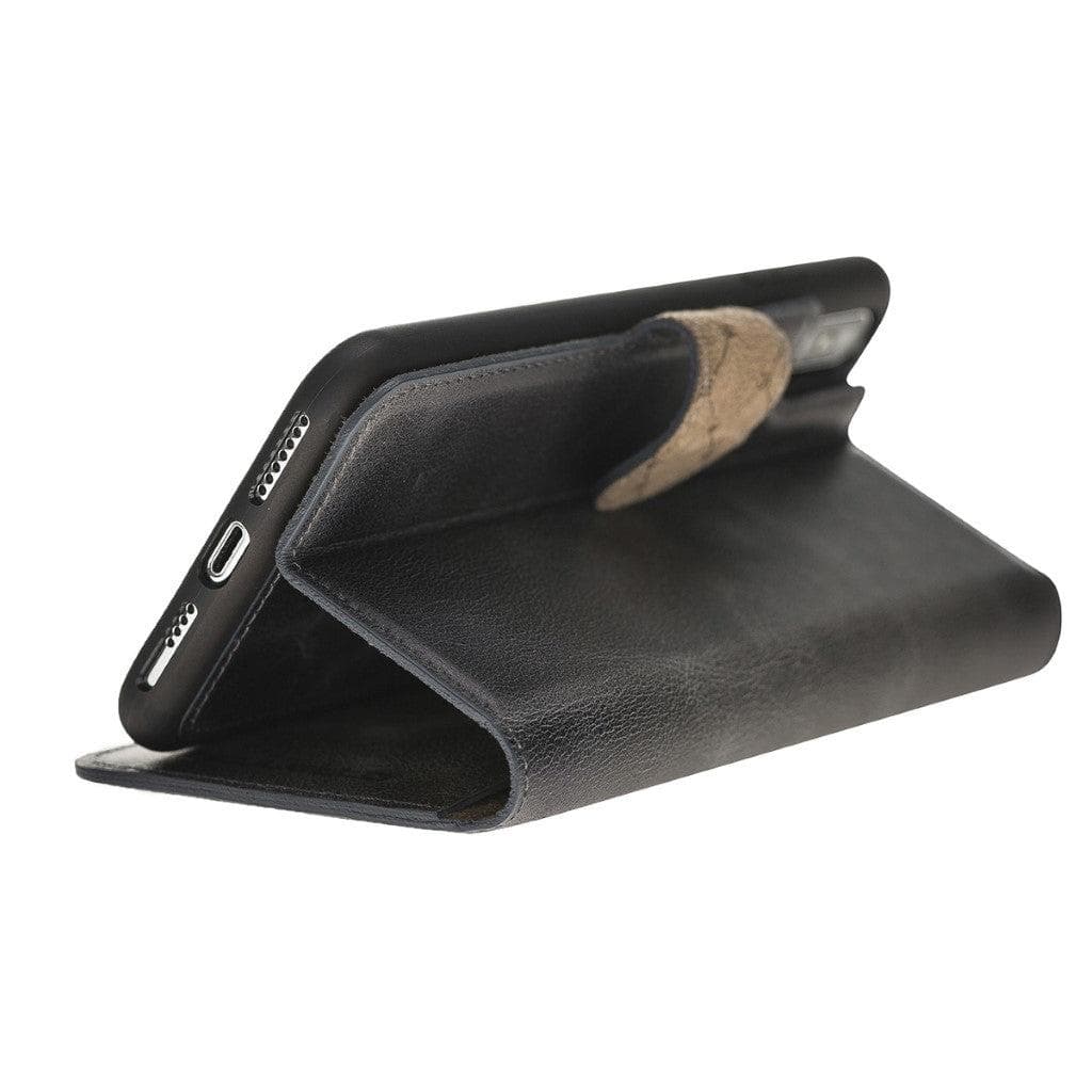 Magic iPhone X / XS Detachable Leather Wallet Case