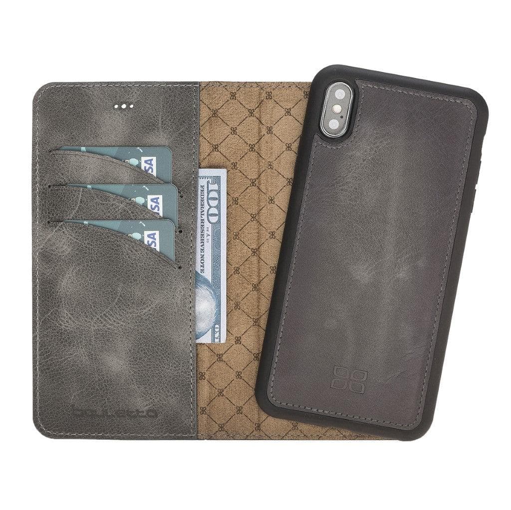 Magic iPhone XR Detachable Leather Wallet Case