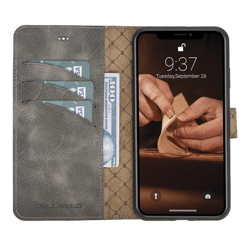 Magic iPhone XR Detachable Leather Wallet Case