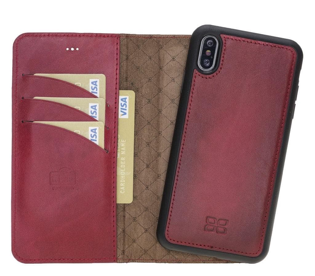 Magic iPhone XS Max Detachable Leather Wallet Case