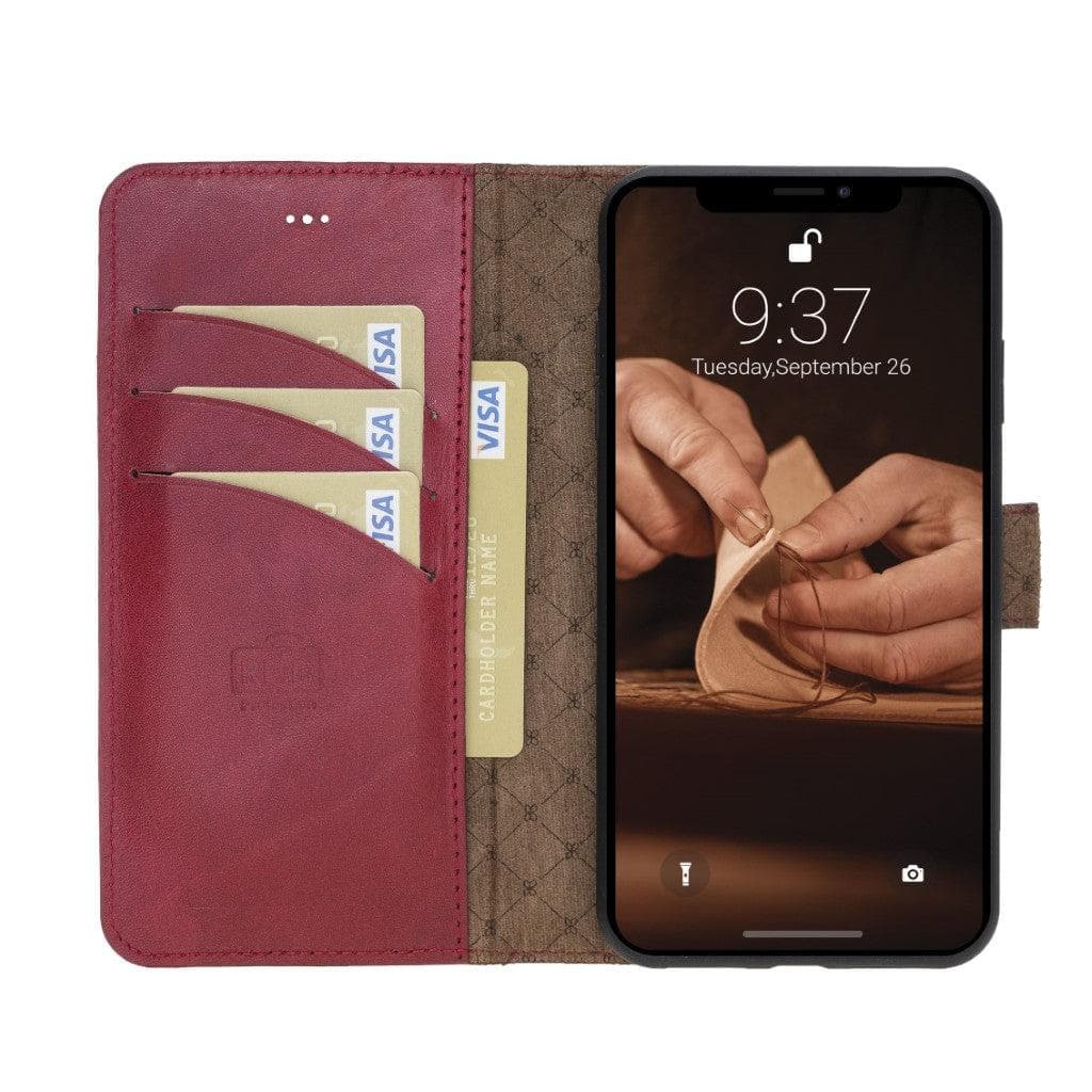 Magic iPhone X / XS Detachable Leather Wallet Case