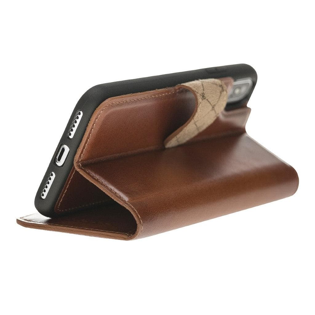 Magic iPhone XS Max Detachable Leather Wallet Case