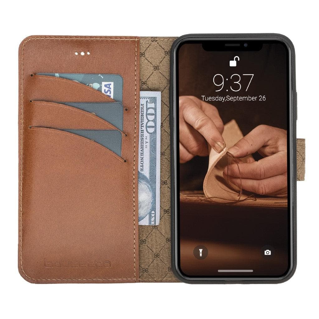 Magic iPhone X / XS Detachable Leather Wallet Case