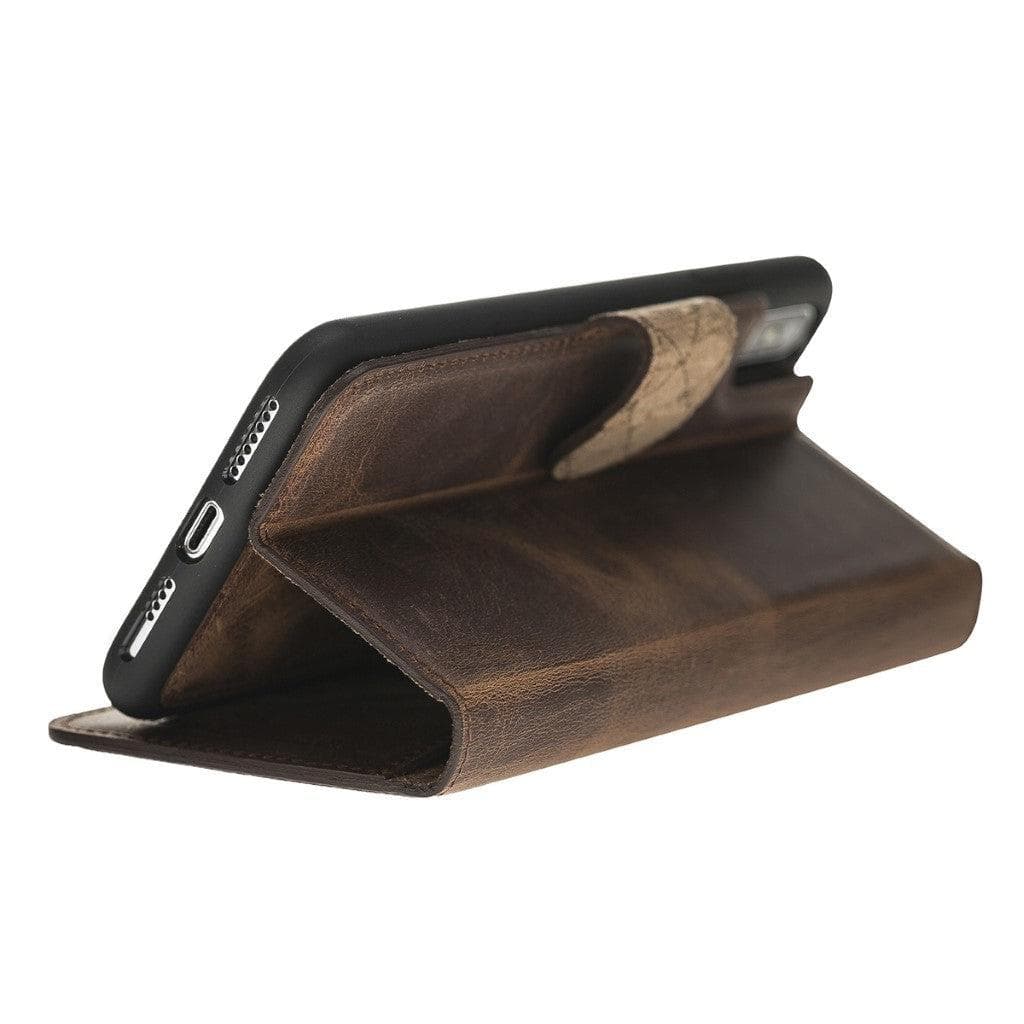 Magic iPhone XS Max Detachable Leather Wallet Case