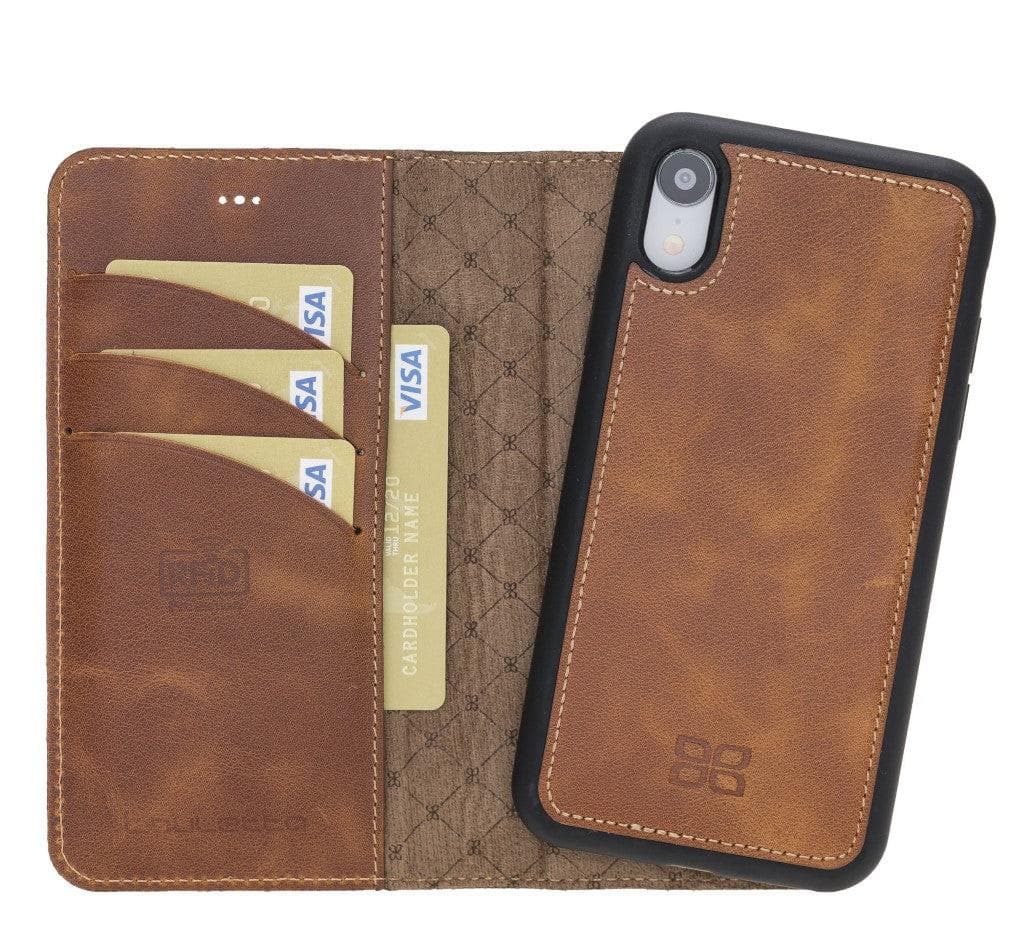 Magic iPhone XR Detachable Leather Wallet Case