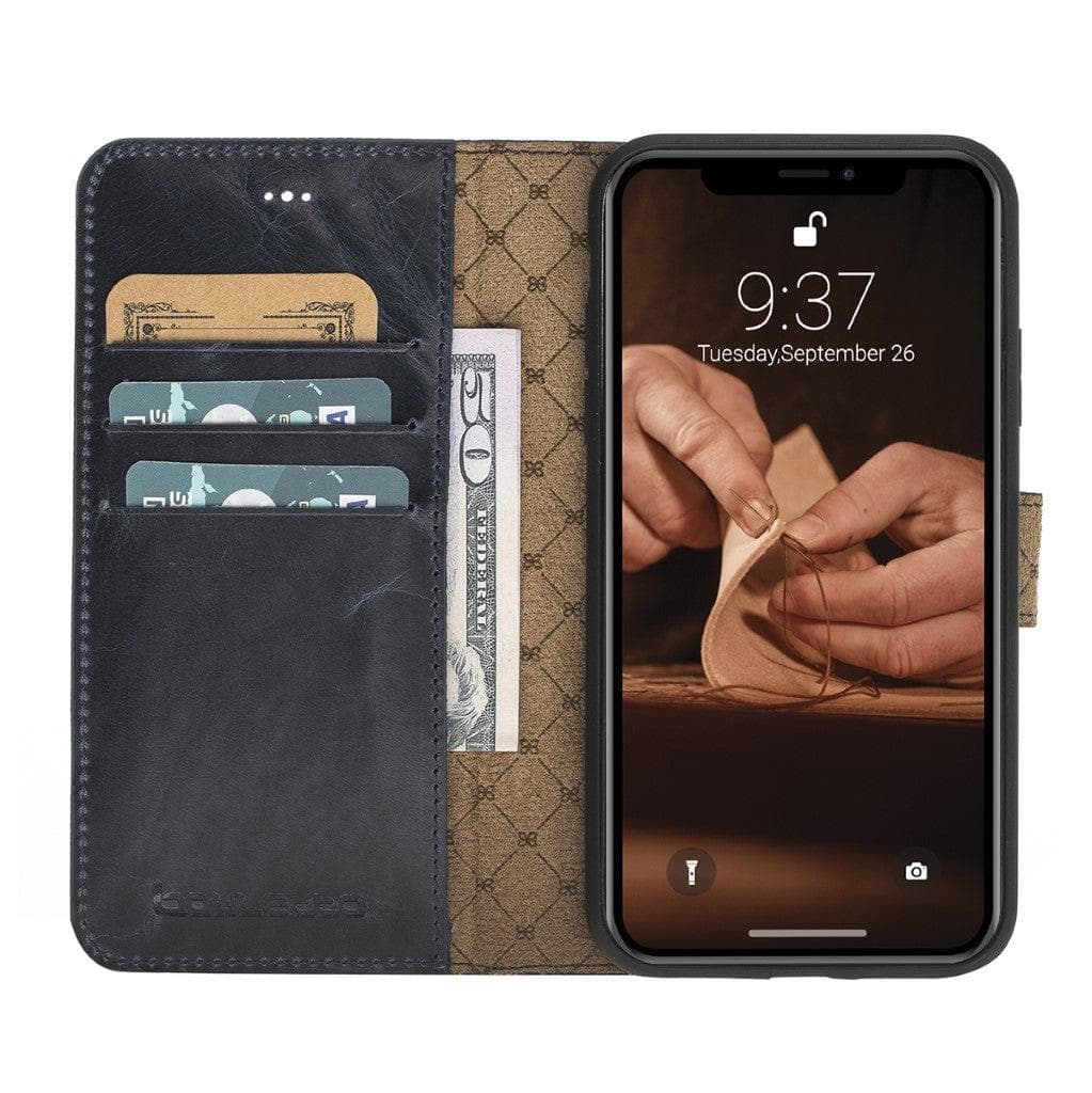 Magic iPhone XS Max Detachable Leather Wallet Case