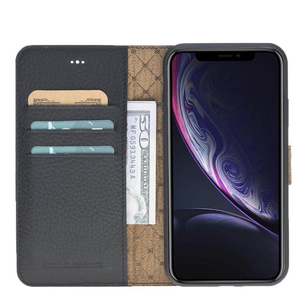 Magic iPhone XS Max Detachable Leather Wallet Case